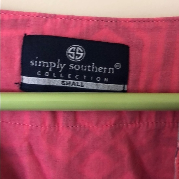 5/$25 Simply Southern Collection Monogramed “A” Bathing Suit Cover Up - Picture 3 of 5
